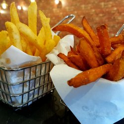 My T Burger - Fries and sweet potato fries