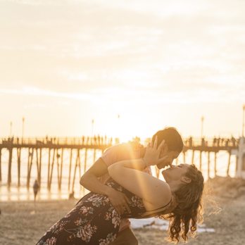 RJ Photography - Sunset at the beach - Boudoir Photography Near Me