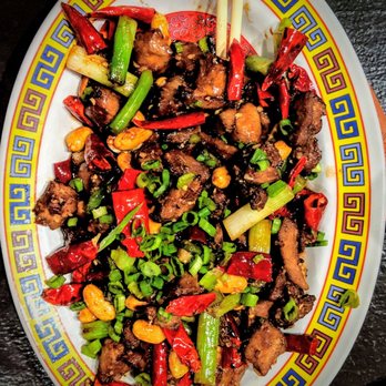 Kwei Fei - Gong Bao Ji Ding (Chicken, Tianjin chili, peanuts) - Chinese Near Me - Charleston, South Carolina Kwei Fei - Gong Bao Ji Ding (Chicken, Tianjin chili, peanuts) - Chinese Near Me - Charleston, South Carolina