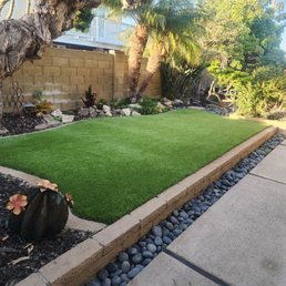 This is a picture of the lawn in the back yard Ron and crew did. This is a picture of the lawn in the back yard Ron and crew did.