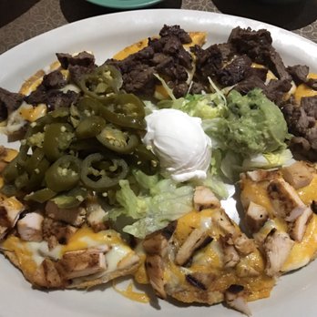 Salsa Tex Mex - Fajita nachos - half beef, half chicken - Tex-Mex Near Me - Plano, Texas Salsa Tex Mex - Fajita nachos - half beef, half chicken - Tex-Mex Near Me - Plano, Texas