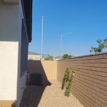 Las Vegas Backyards - Rose trellis - Landscaping Near Me - Las Vegas, Nevada