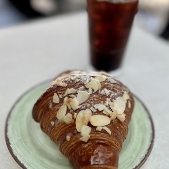 B Bistro + Bakery - Almond Croissant - Bakeries Near Me - Miami, Florida