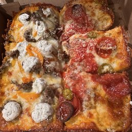 Half Half Detroit style Half Half Detroit style