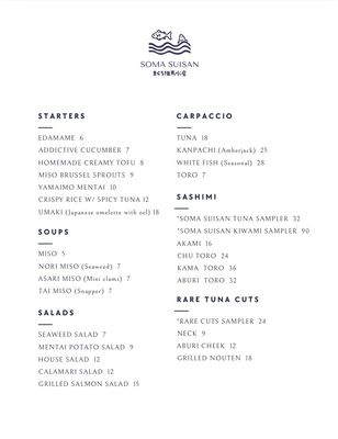 Menu photo 6 Soma Suisan West Hollywood, CA