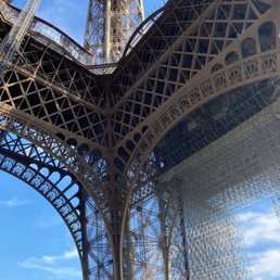 Underneath the tower