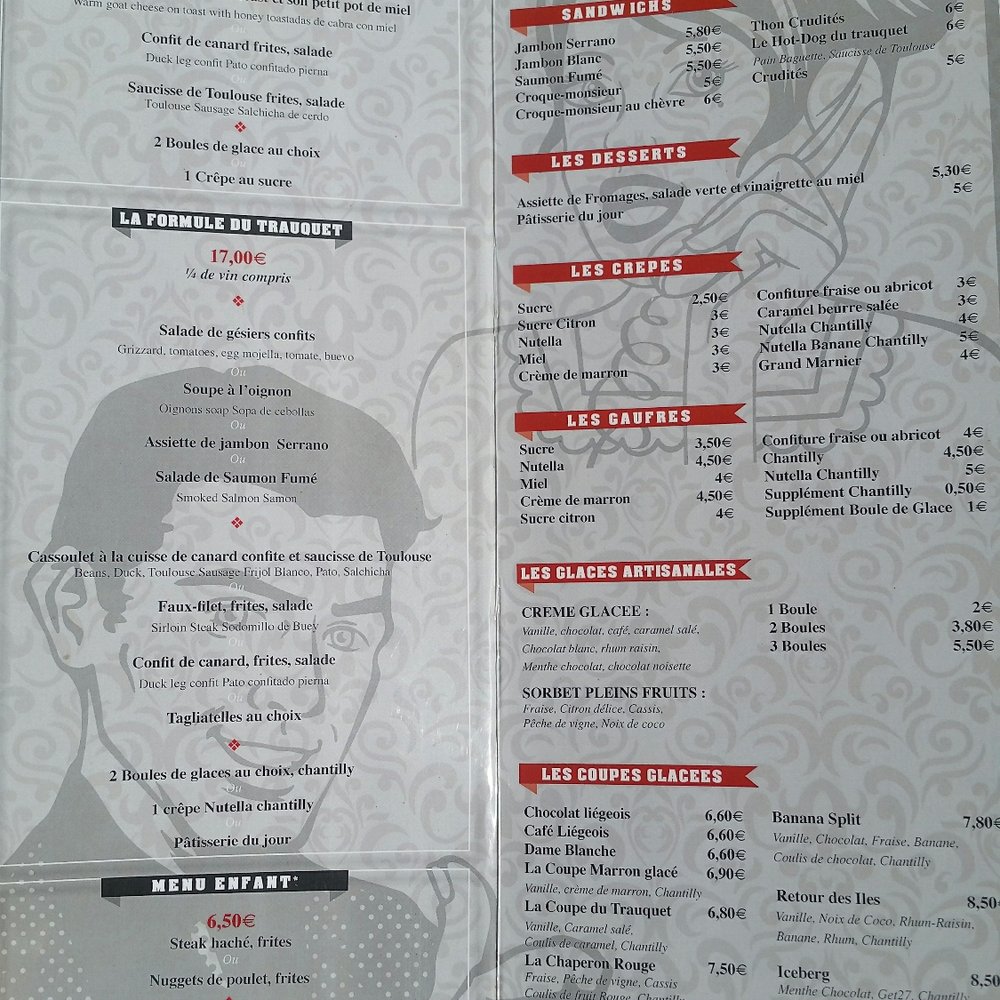 Le Trauquet - Menu - Fast Food Near Me - Carcassonne, 11 Le Trauquet - Menu - Fast Food Near Me - Carcassonne, 11