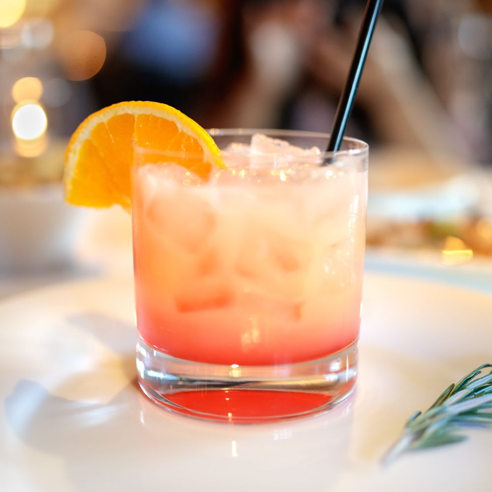Dio Deka - Grecian Sunrise $12 "aphrodite ouzo, fresh orange juice, & a splash of grenadine" - Greek Near Me - Los Gatos, California Dio Deka - Grecian Sunrise $12 "aphrodite ouzo, fresh orange juice, & a splash of grenadine" - Greek Near Me - Los Gatos, California