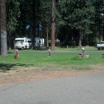 McCloud RV Resort - Lots of room, all of it grassy.  Trees & shade- what's not to love? - Campgrounds Near Me - McCloud, California
