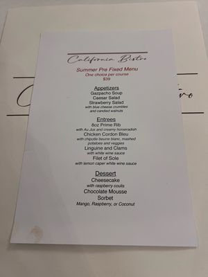 Menu photo 4 California Bistro Rancho Mirage, CA Menu photo 4 California Bistro Rancho Mirage, CA