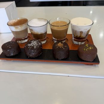 Scratch Bakery Cafe - Knock Knock flight - Cafes Near Me - Newport Beach, California