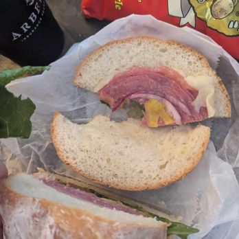 Geoff's Superlative Sandwiches - David Cicillene on a superlative roll. My disappointment is immeasurable. - Sandwiches Near Me - Providence, Rhode Island