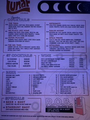 Menu photo 4 Lunar Lounge Oklahoma City, OK Menu photo 4 Lunar Lounge Oklahoma City, OK