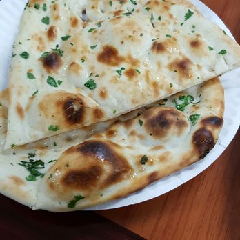 Baba Sweets - Garlic naan it was okay - Desserts Near Me - Los Angeles, California