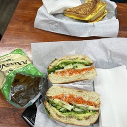 Vegetarian Vietnamese Sandwiche Vegetarian Vietnamese Sandwiche