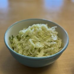 Emma's Cafe Restaurant & Market - Cabbage salad. Freshest I've ever had with just the right amount of vinaigrette and seasoning.