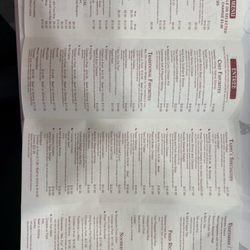 Taipei Asian Cuisine - Menu