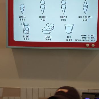 OddFellows Ice Cream - Pricing board - Ice Cream & Frozen Yogurt Near Me - Tampa, Florida OddFellows Ice Cream - Pricing board - Ice Cream & Frozen Yogurt Near Me - Tampa, Florida