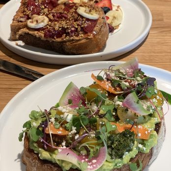 Coffee Parlor - Avocado toast and pb and J - Coffee & Tea Near Me - Long Beach, California