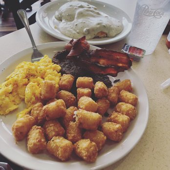 The Big Biscuit - Big Breakfast Platter sub Tater Tots for Potato's. - Breakfast & Brunch Near Me - Springfield, Missouri The Big Biscuit - Big Breakfast Platter sub Tater Tots for Potato's. - Breakfast & Brunch Near Me - Springfield, Missouri