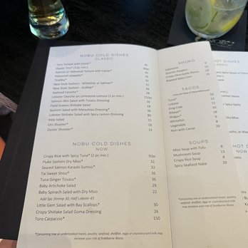 Nobu Chicago - Menu - Japanese Near Me - Chicago, Illinois Nobu Chicago - Menu - Japanese Near Me - Chicago, Illinois
