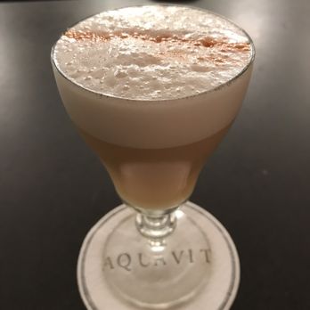 Aquavit - This drink was so delicious and so pretty! - Scandinavian Near Me - New York, New York