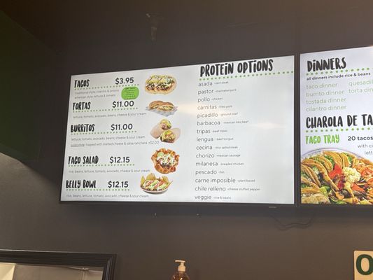 Menu photo 1 Cilantro Taco Grill Lake Zurich, IL