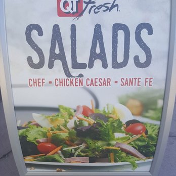 QuikTrip - a sign for a restaurant called salads - Gas Stations Near Me - Dallas, Texas QuikTrip - a sign for a restaurant called salads - Gas Stations Near Me - Dallas, Texas