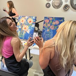 Paint Me a Party - It's a party tonight! #girlsnight #party #ladiesnight #girls #fun #nightlife #nightout #fashion #love #friends #paintandsip #wine