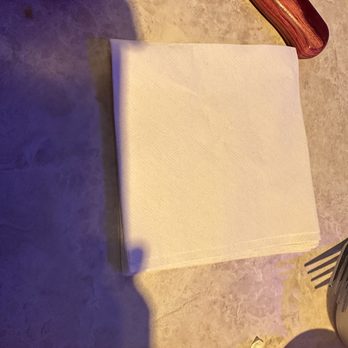Bubba's 33 - The extra napkins we asked for but they couldn't be bothered to give us full sized ones - Salad Near Me - Katy, Texas