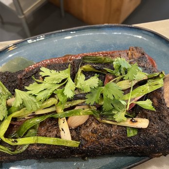 kann - SMOKED BEEF RIB haitian coffee rub, spring onion, ti malice ORDER THIS! AMAZING! - Caribbean Near Me - Portland, Oregon kann - SMOKED BEEF RIB haitian coffee rub, spring onion, ti malice ORDER THIS! AMAZING! - Caribbean Near Me - Portland, Oregon
