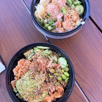Ahipoki - 2 mini bowls 1 with avocado (extra) - Seafood Near Me - San Fernando, California Ahipoki - 2 mini bowls 1 with avocado (extra) - Seafood Near Me - San Fernando, California