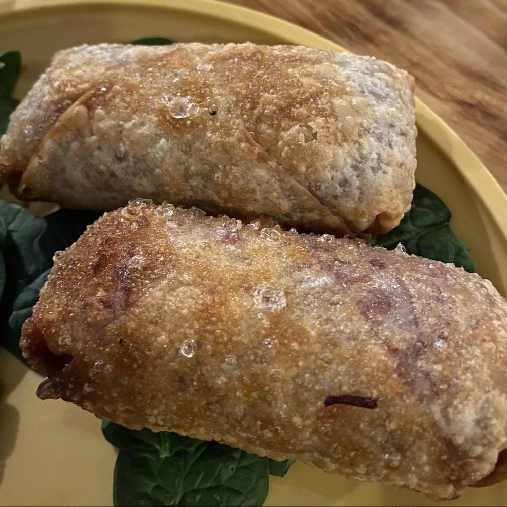 Reuben Eggrolls. What a delicious find! Reuben Eggrolls. What a delicious find!