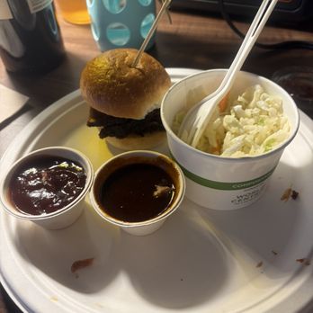 Sweet T's Restaurant + Bar - Sliders but I'd already eaten one when I remembered to take a picture - Southern Near Me - Windsor, California Sweet T's Restaurant + Bar - Sliders but I'd already eaten one when I remembered to take a picture - Southern Near Me - Windsor, California
