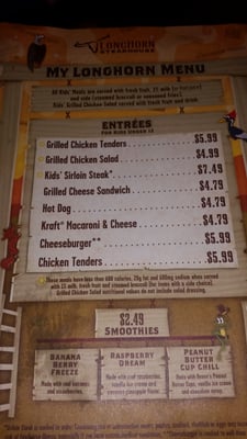 Menu photo 3 LongHorn Steakhouse Council Bluffs, IA Menu photo 3 LongHorn Steakhouse Council Bluffs, IA