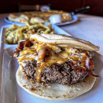 Comfortably Yummm - Pierogi burger - New American Near Me - Monaca, Pennsylvania Comfortably Yummm - Pierogi burger - New American Near Me - Monaca, Pennsylvania