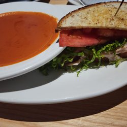 Aubrey's - Greeneville - Turkey havarti with tomato bisque