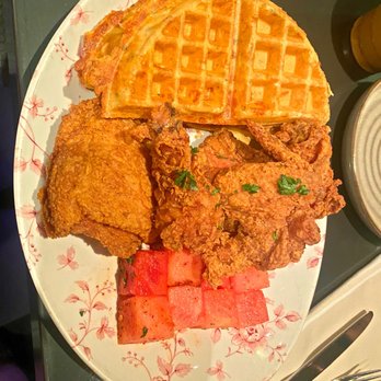 Yardbird - Chicken CHICKEN 'N' WATERMELON 'N' WAFFLES - Southern Near Me - Las Vegas, Nevada Yardbird - Chicken CHICKEN 'N' WATERMELON 'N' WAFFLES - Southern Near Me - Las Vegas, Nevada