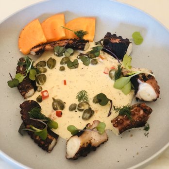 Paros Estiatorio - Charred Octopus appetizer - Greek Near Me - Overland Park, Kansas