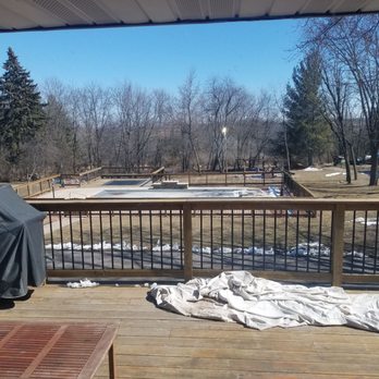 Decksperts - Trampoline had to be removed. - Decks & Railing Near Me - Cottage Grove, Wisconsin