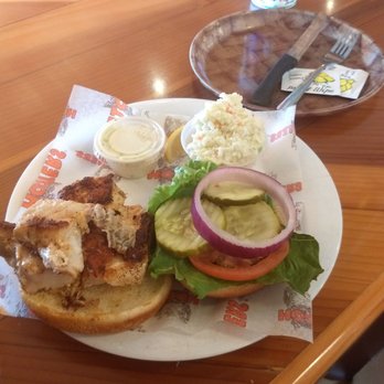 Hooters - Grouper sandwich . The best. Something Chicago Hooters doesn't have - American Near Me - Clearwater, Florida Hooters - Grouper sandwich . The best. Something Chicago Hooters doesn't have - American Near Me - Clearwater, Florida