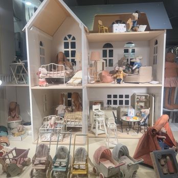 The Nurture Cottage - window mice dollhouse - Children's Clothing Near Me - Santa Barbara, California The Nurture Cottage - window mice dollhouse - Children's Clothing Near Me - Santa Barbara, California