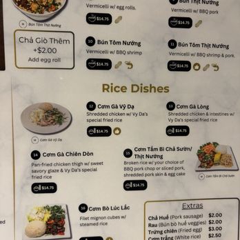 Quan Vy Da - Menu - Vietnamese Near Me - Westminster, California Quan Vy Da - Menu - Vietnamese Near Me - Westminster, California