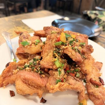 Fun Station - Salt and pepper pork chops - Noodles Near Me - Honolulu, Hawaii