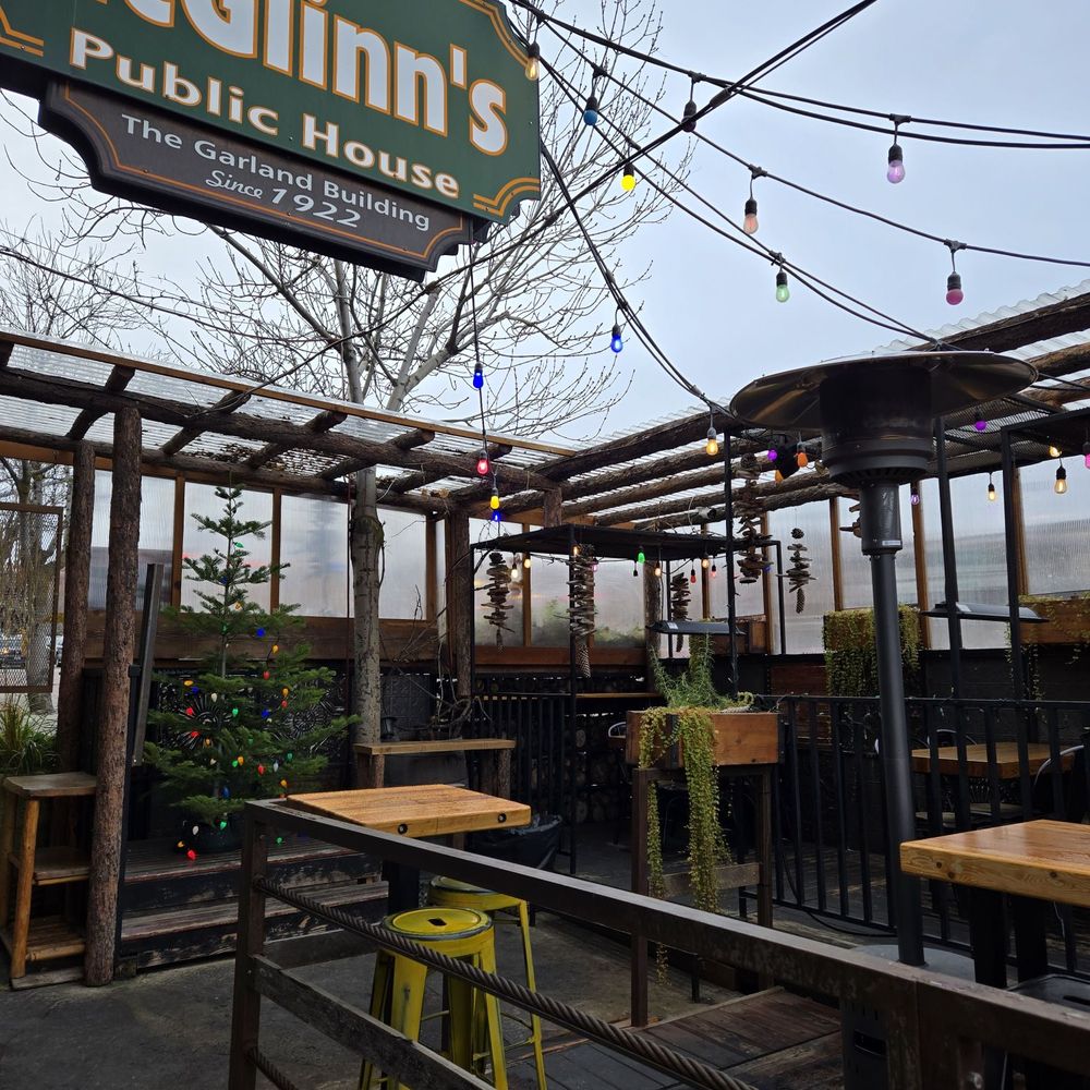 Cute outdoor seating