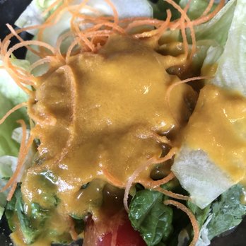 Osha Authentic Thai and Sushi bar - Salad with ginger dressing - Thai Near Me - Boca Raton, Florida Osha Authentic Thai and Sushi bar - Salad with ginger dressing - Thai Near Me - Boca Raton, Florida