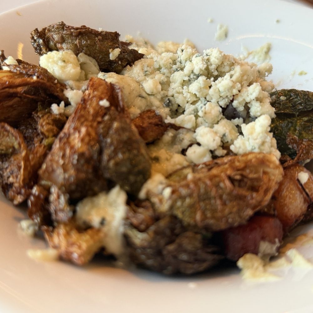 The Strand House - Brussels sprouts with blue cheese and bacon - Venues & Event Spaces Near Me - Manhattan Beach, California The Strand House - Brussels sprouts with blue cheese and bacon - Venues & Event Spaces Near Me - Manhattan Beach, California
