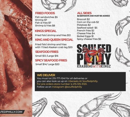 Menu photo 7 Soulfedphilly Philadelphia, PA
