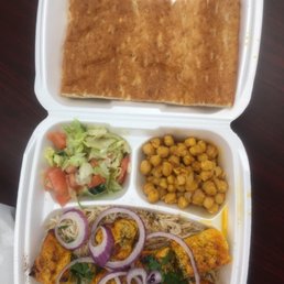 Boneless Chicken Kabob with chickpeas. Boneless Chicken Kabob with chickpeas.