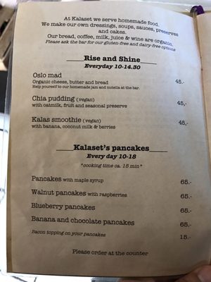 Menu photo 5 Kalaset København K, 84